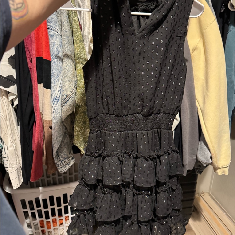 Elegant Black Sleeveless Dress
